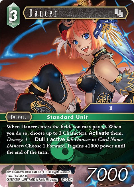 Dancer [Rebellion's Call] | Boutique FDB TCG