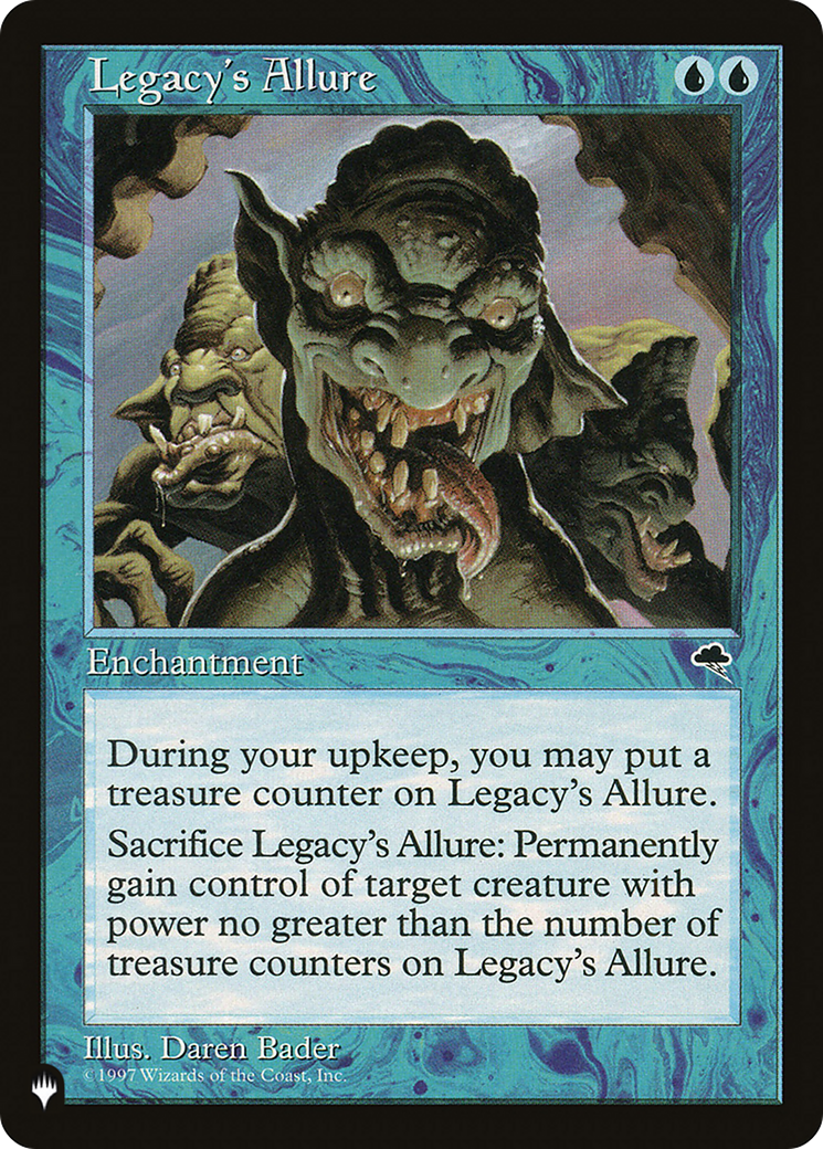 Legacy's Allure [The List Reprints] | Boutique FDB TCG