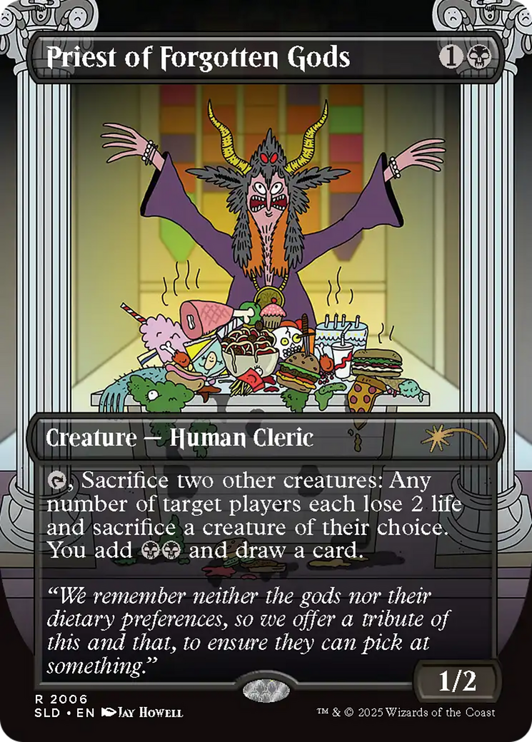 Priest of Forgotten Gods [Secret Lair Drop Series] | Boutique FDB TCG