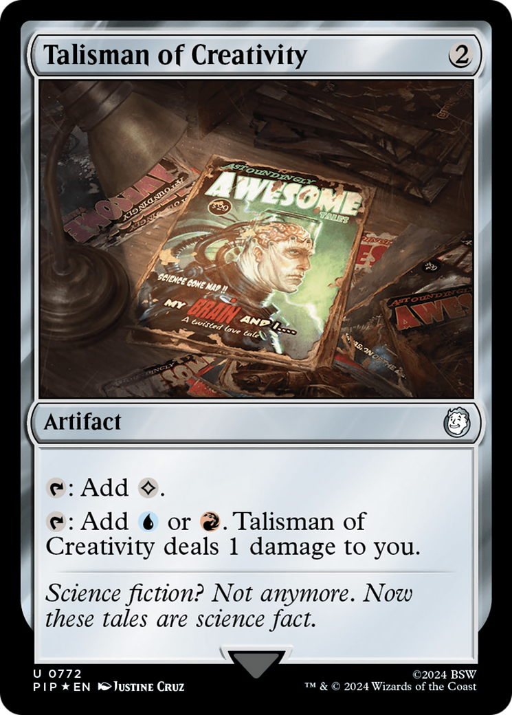 Talisman of Creativity (Surge Foil) [Fallout] | Boutique FDB TCG