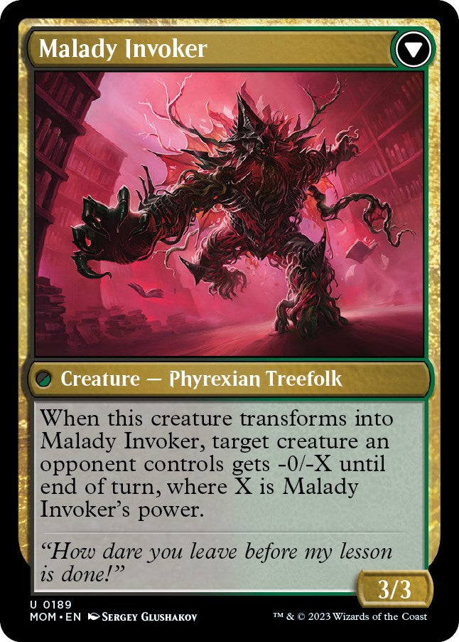 Herbology Instructor // Malady Invoker [March of the Machine] | Boutique FDB TCG