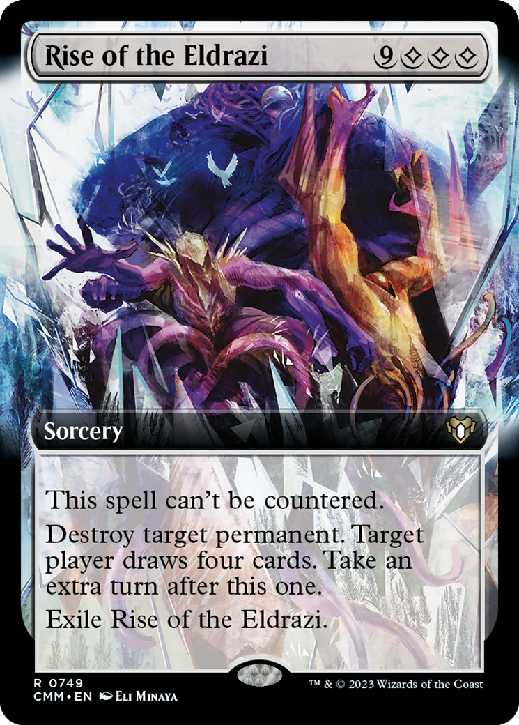 Rise of the Eldrazi (Extended Art) [Commander Masters] | Boutique FDB TCG