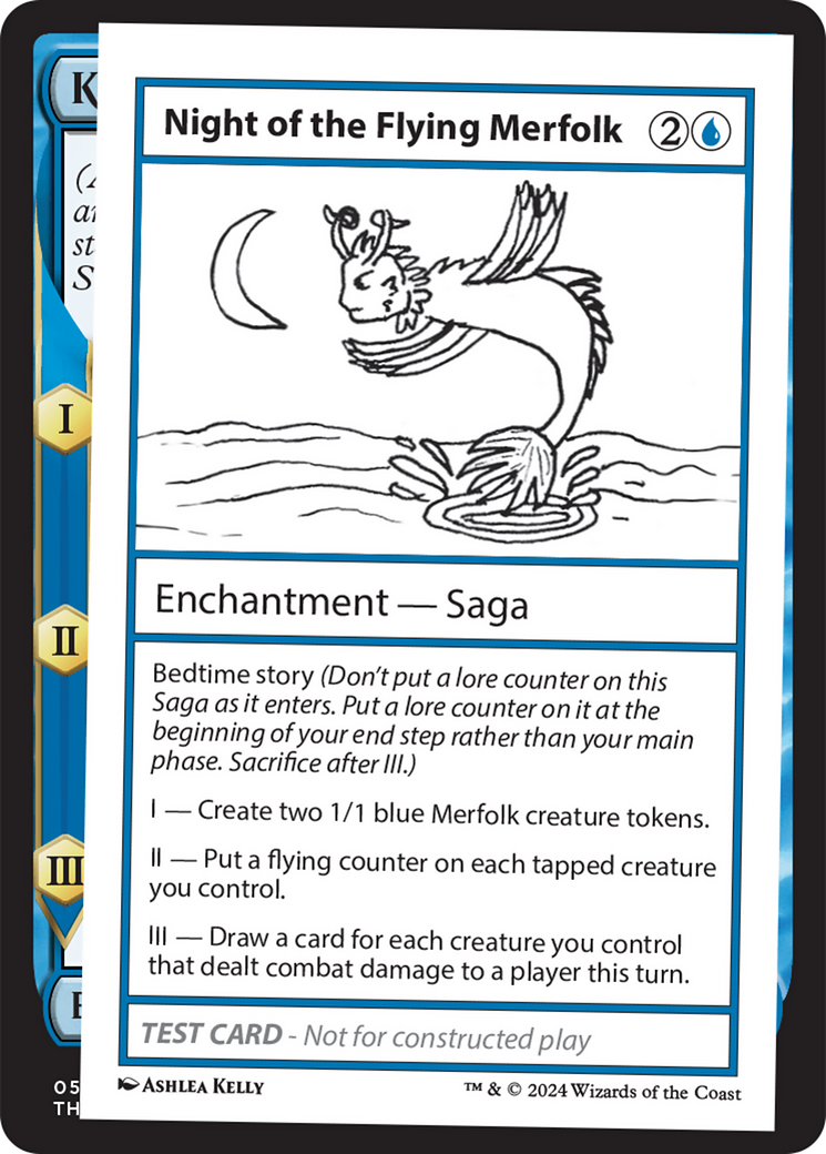 Night of the Flying Merfolk [Mystery Booster 2 Playtest Cards] | Boutique FDB TCG