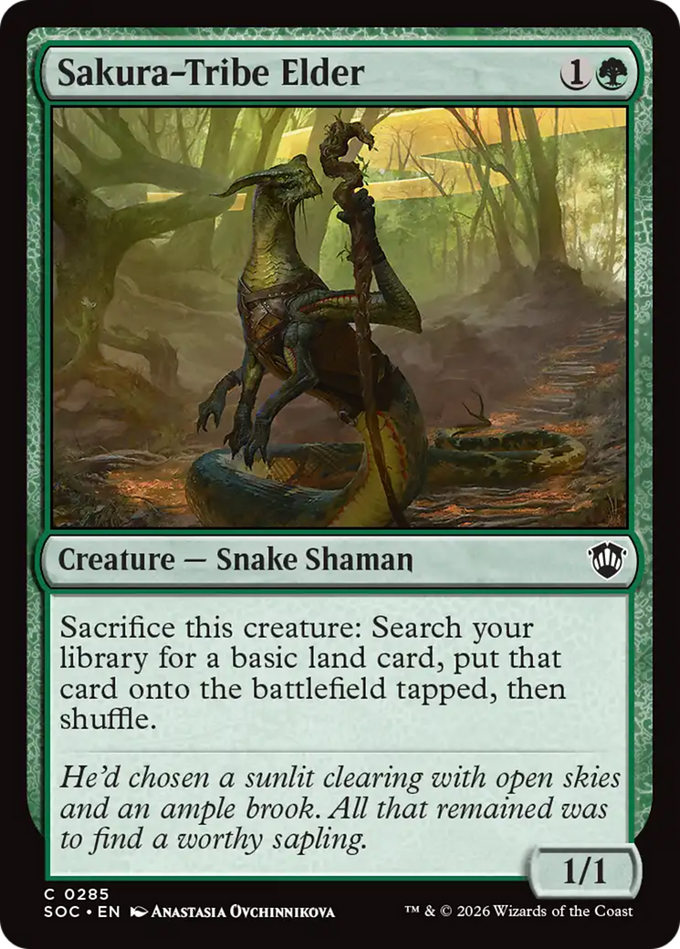 Sakura-Tribe Elder [Secrets of Strixhaven Commander] | Boutique FDB TCG