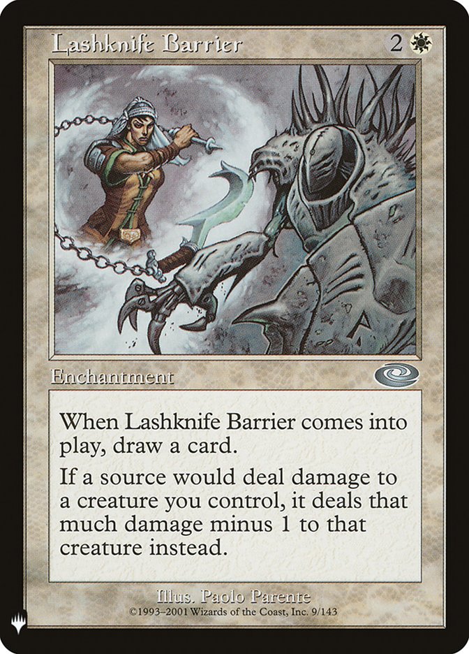 Lashknife Barrier [Mystery Booster] | Boutique FDB TCG