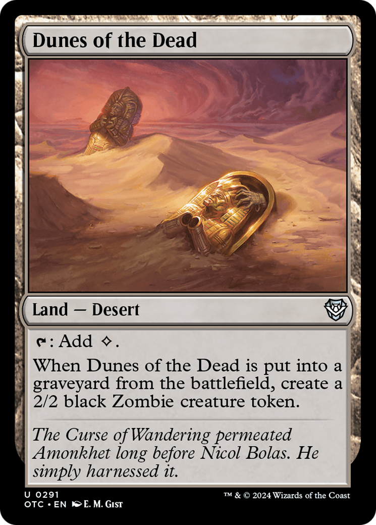 Dunes of the Dead [Outlaws of Thunder Junction Commander] | Boutique FDB TCG