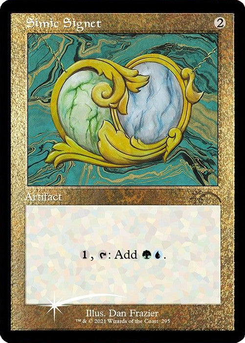 Simic Signet (Retro) (Foil Etched) [Secret Lair Drop Series] | Boutique FDB TCG