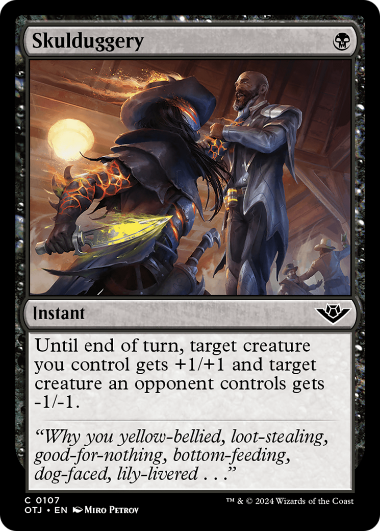 Skulduggery [Outlaws of Thunder Junction] | Boutique FDB TCG