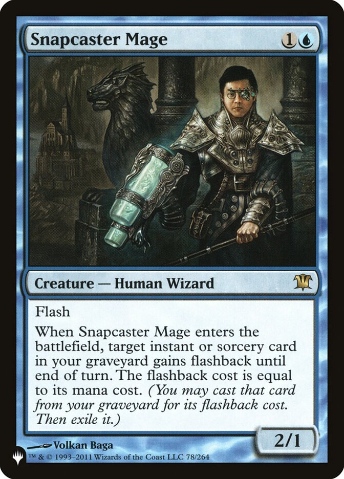 Snapcaster Mage [The List] | Boutique FDB TCG