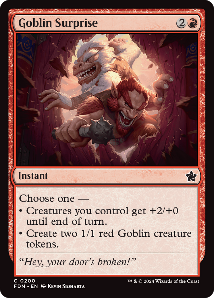 Goblin Surprise [Foundations] | Boutique FDB TCG