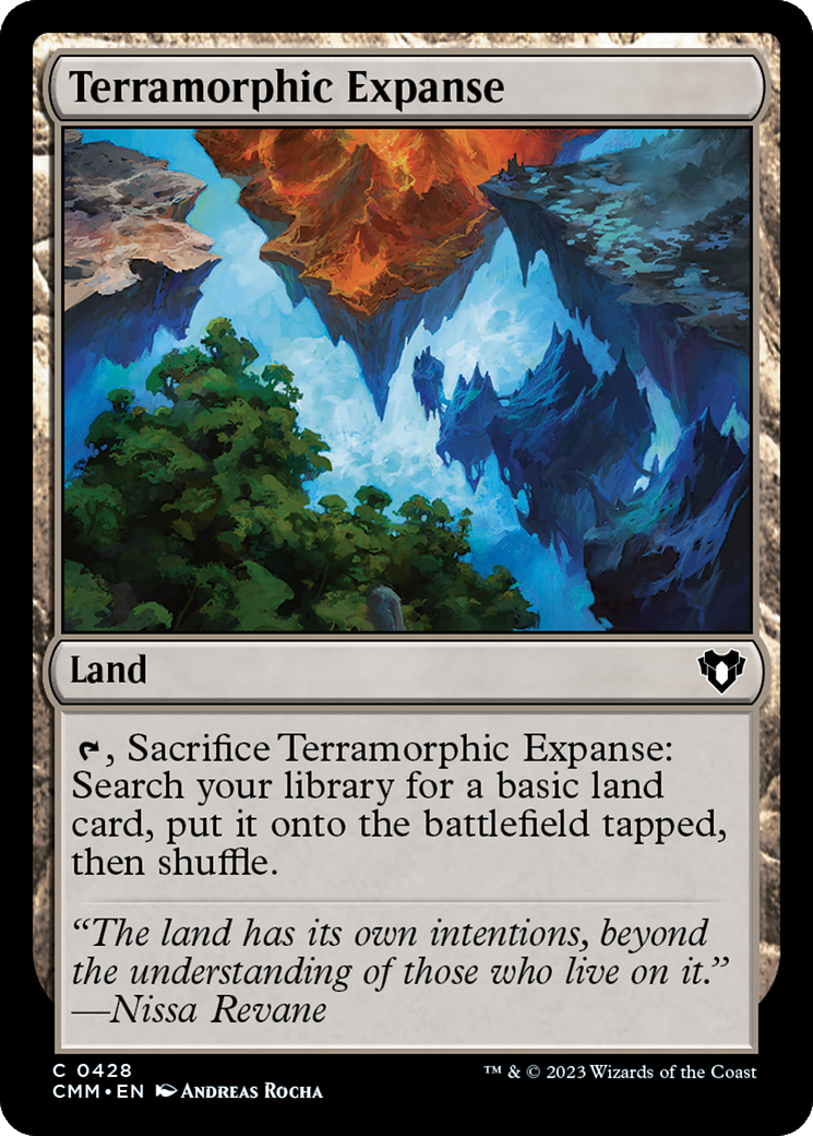 Terramorphic Expanse [Commander Masters] | Boutique FDB TCG