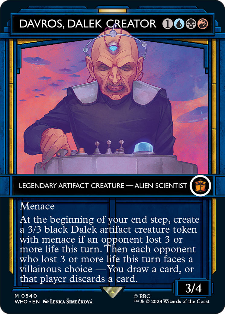 Davros, Dalek Creator (Showcase) [Doctor Who] | Boutique FDB TCG