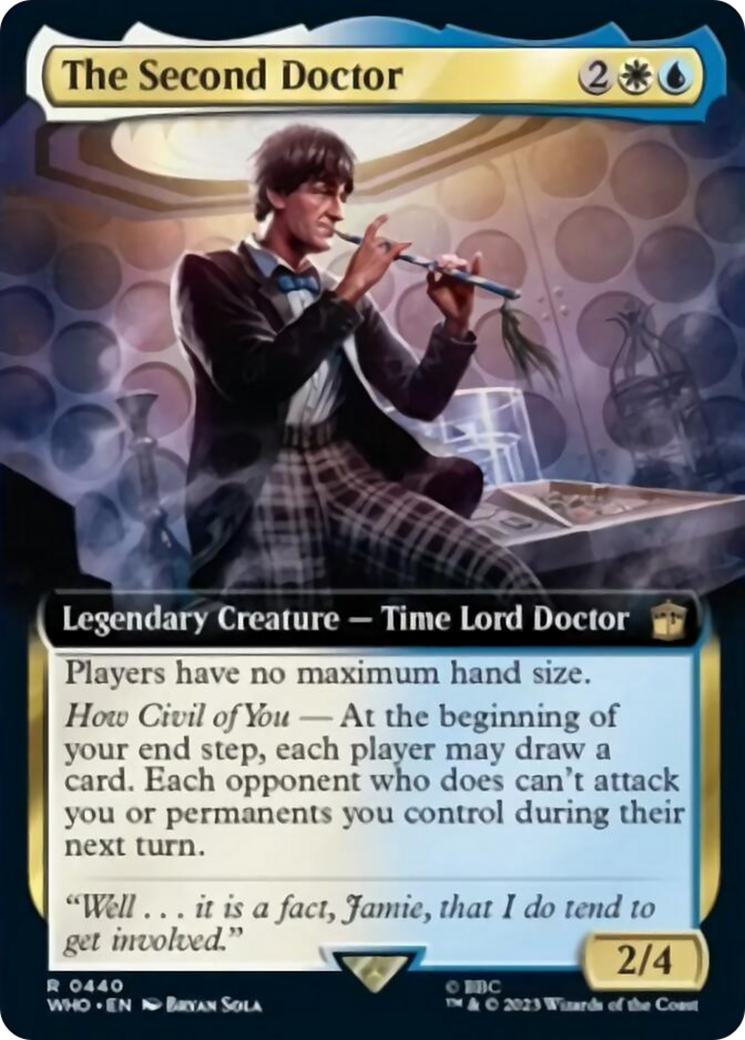 The Second Doctor (Extended Art) [Doctor Who] | Boutique FDB TCG