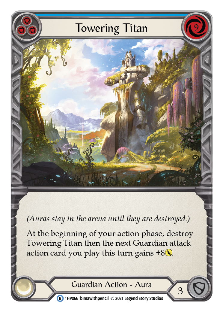Towering Titan (Blue) [1HP066] (History Pack 1) | Boutique FDB TCG