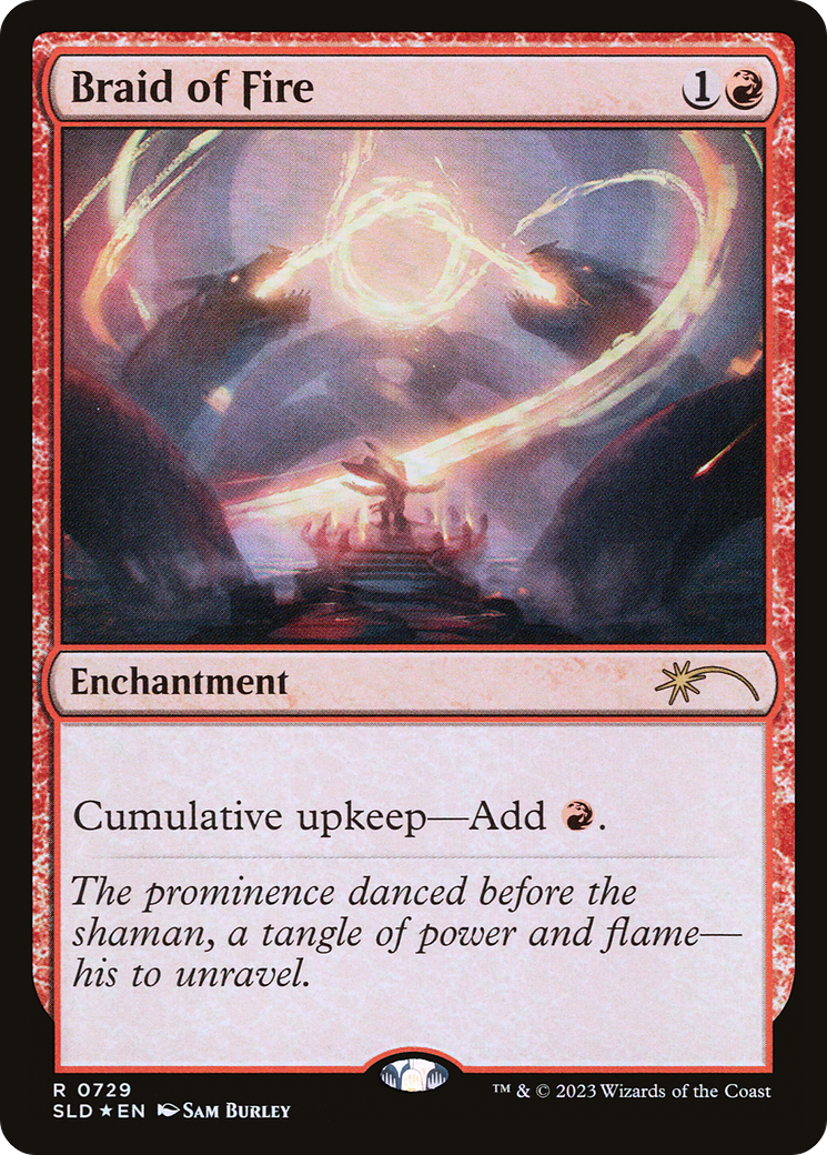 Braid of Fire (729) [Secret Lair Drop Promos] | Boutique FDB TCG