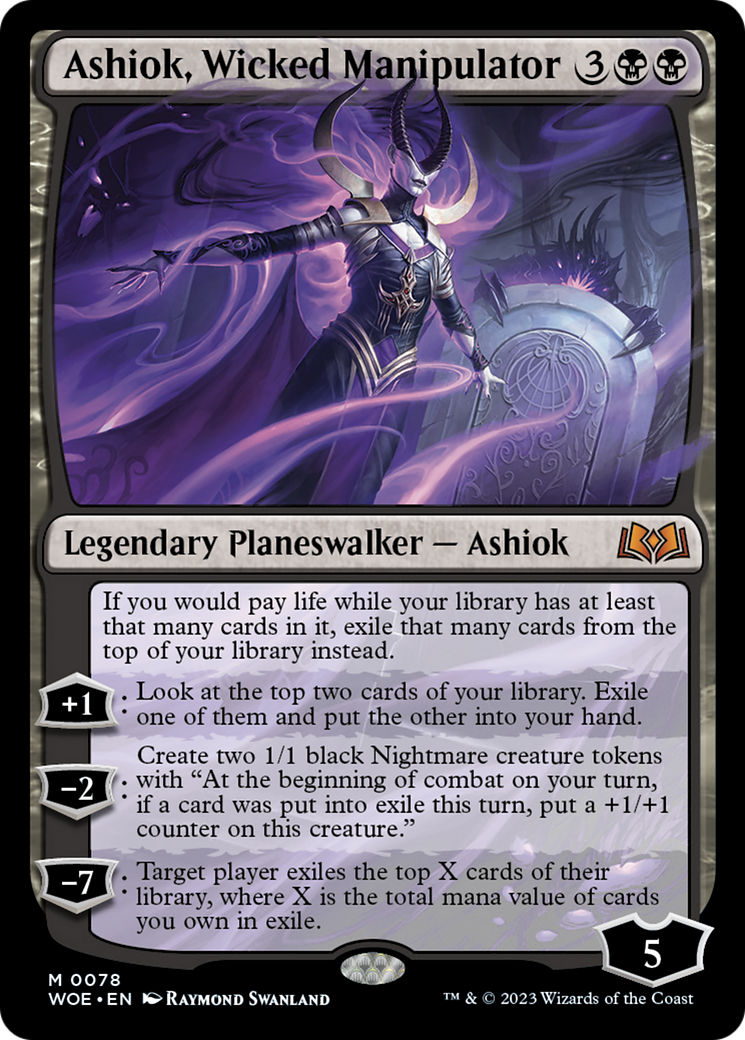 Ashiok, Wicked Manipulator [Wilds of Eldraine] | Boutique FDB TCG