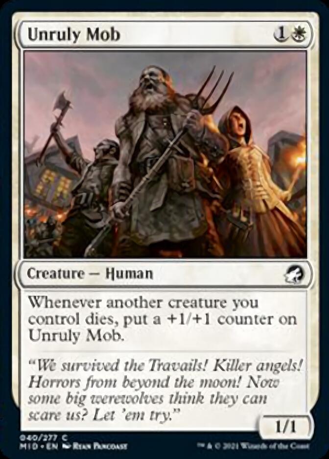 Unruly Mob [Innistrad: Midnight Hunt] | Boutique FDB TCG