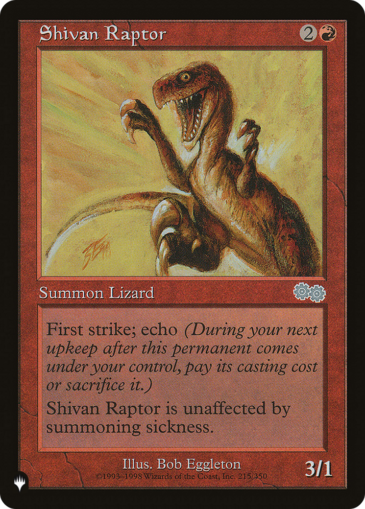 Shivan Raptor [The List Reprints] | Boutique FDB TCG