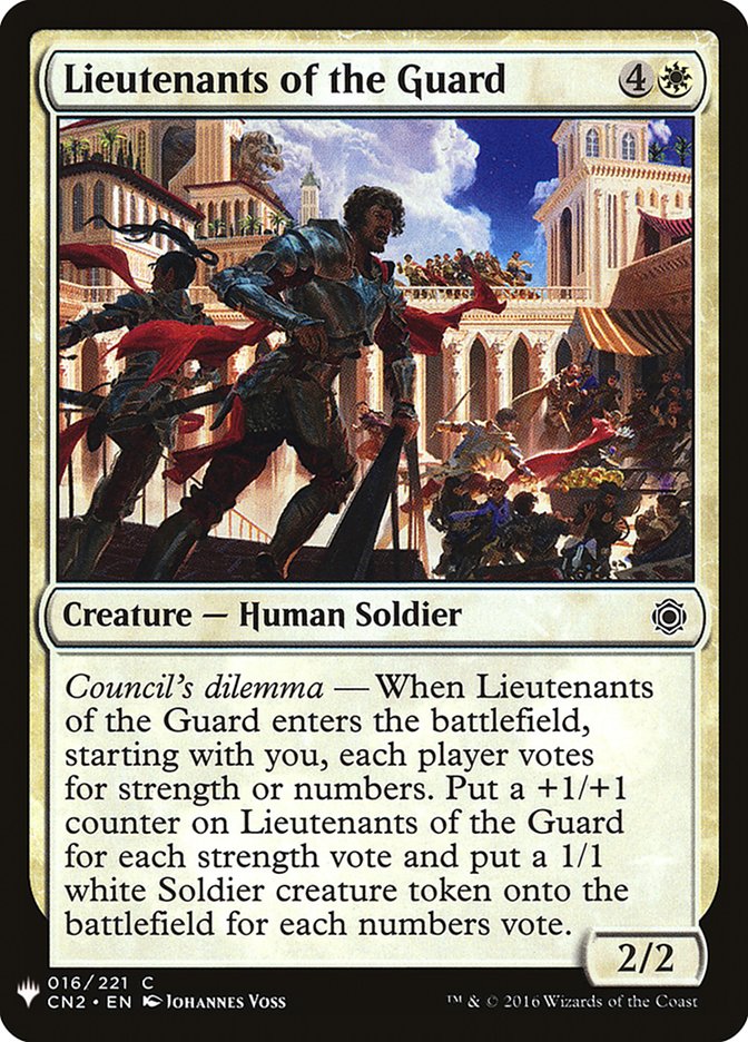 Lieutenants of the Guard [Mystery Booster] | Boutique FDB TCG
