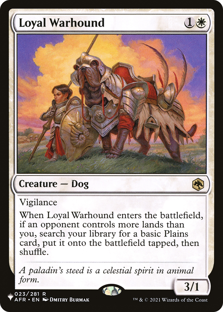 Loyal Warhound [The List] | Boutique FDB TCG