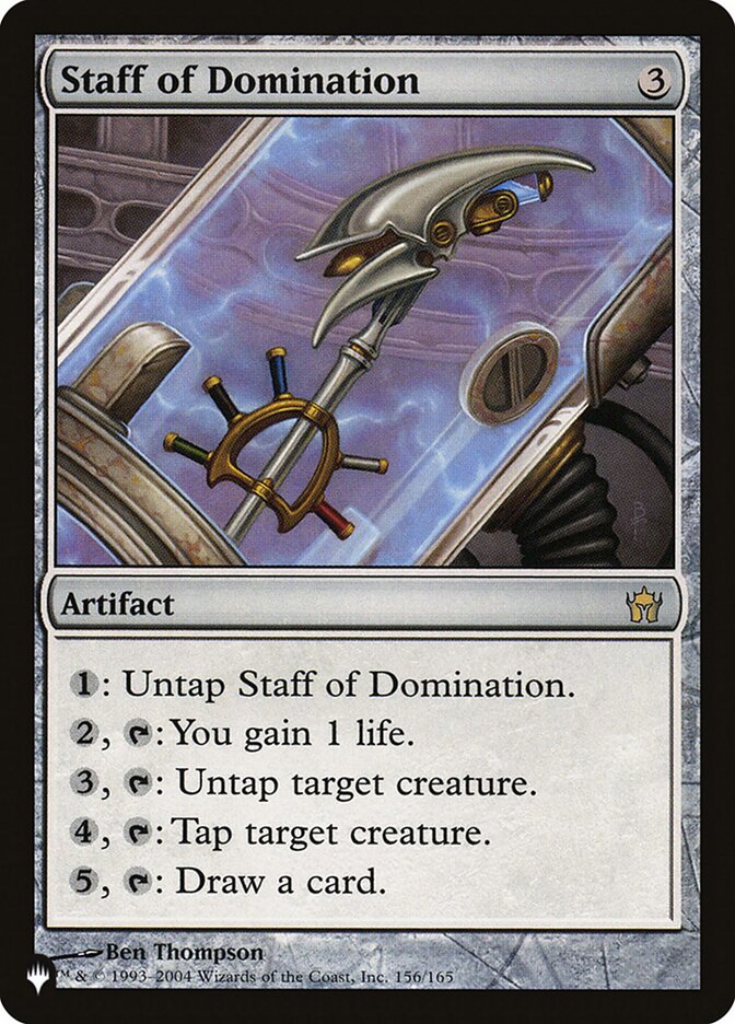 Staff of Domination [The List] | Boutique FDB TCG