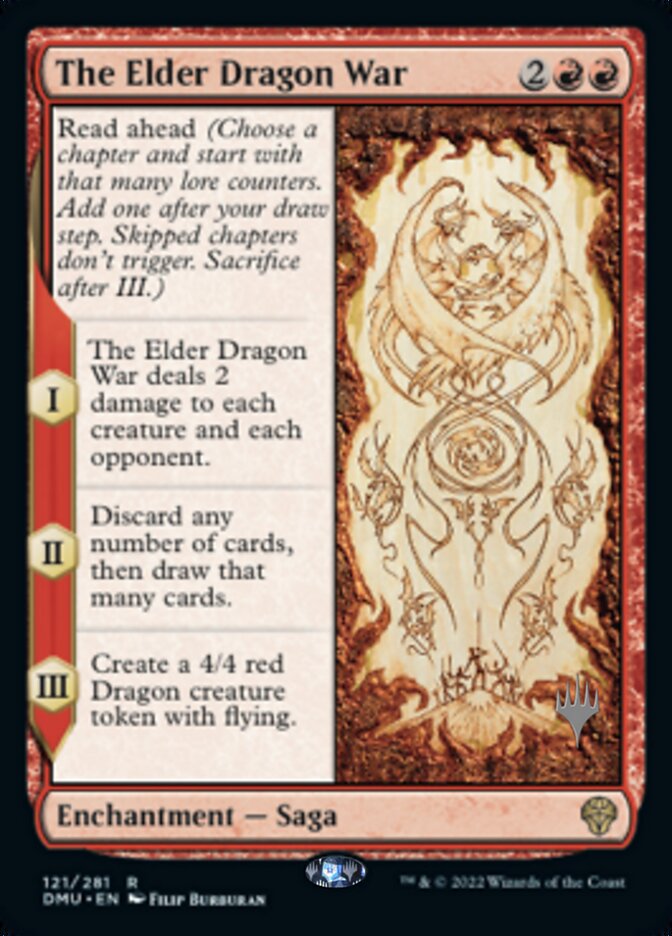 The Elder Dragon War (Promo Pack) [Dominaria United Promos] | Boutique FDB TCG