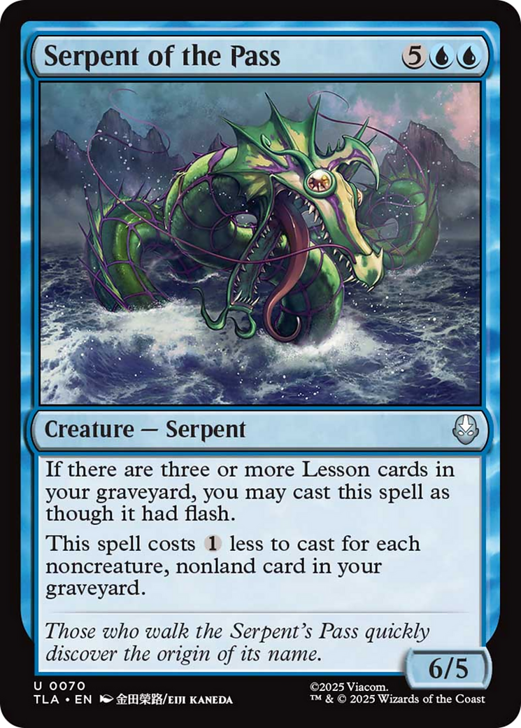 Serpent of the Pass [Avatar: The Last Airbender] | Boutique FDB TCG