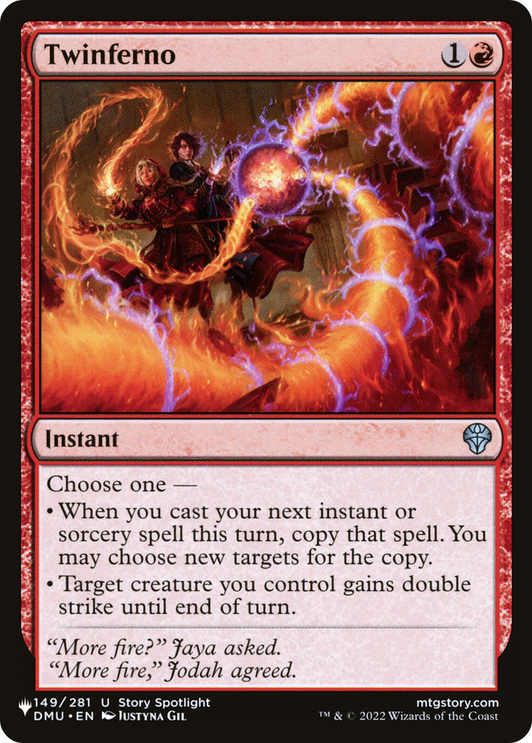 Twinferno [The List] | Boutique FDB TCG