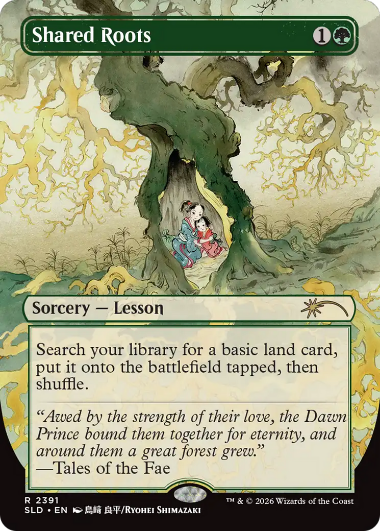 Shared Roots (2391) [Secret Lair Drop] | Boutique FDB TCG