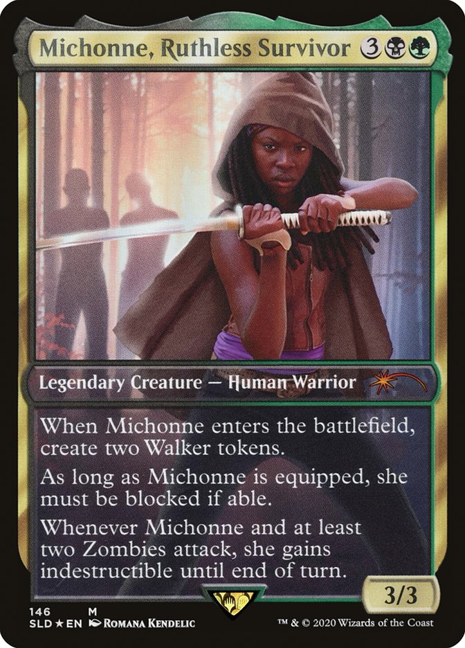 Michonne, Ruthless Survivor [Secret Lair Drop Series] | Boutique FDB TCG