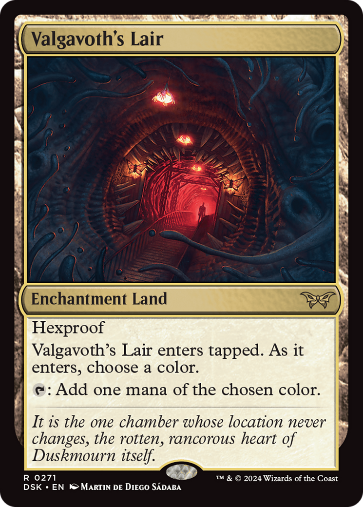 Valgavoth's Lair [Duskmourn: House of Horror] | Boutique FDB TCG