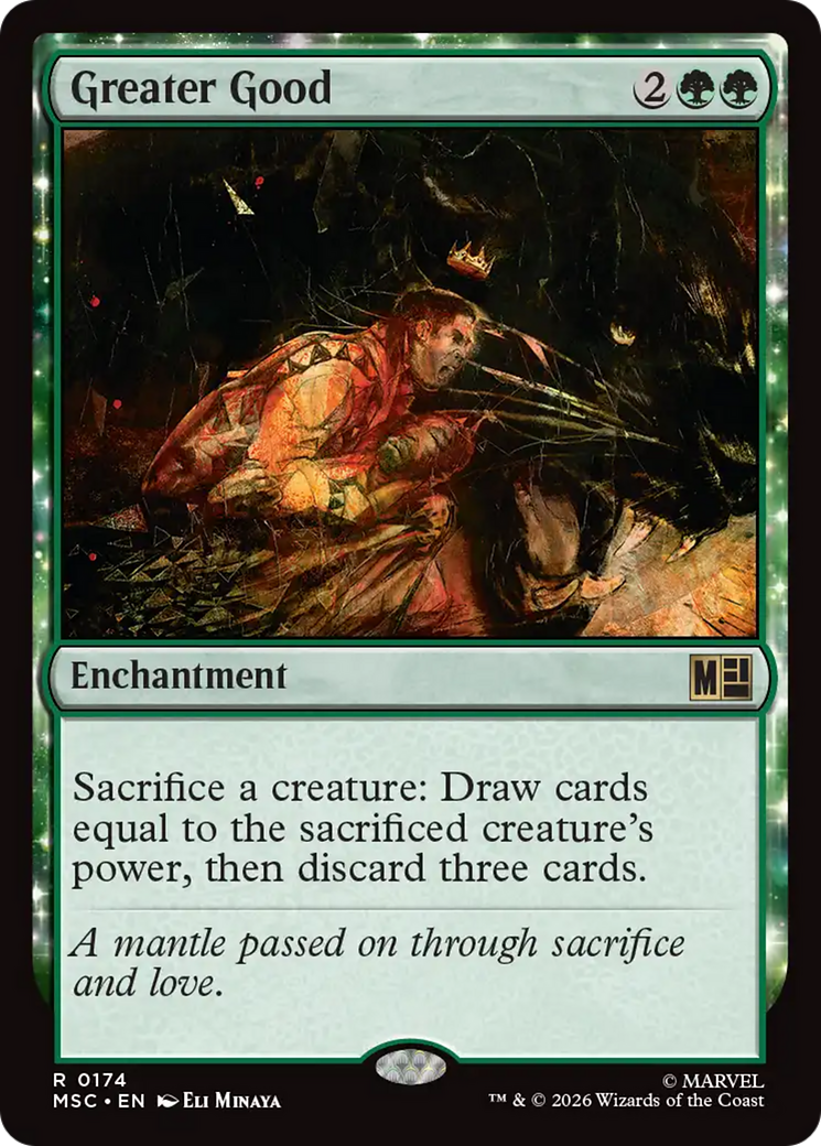 Greater Good [Marvel Super Heroes Commander] | Boutique FDB TCG