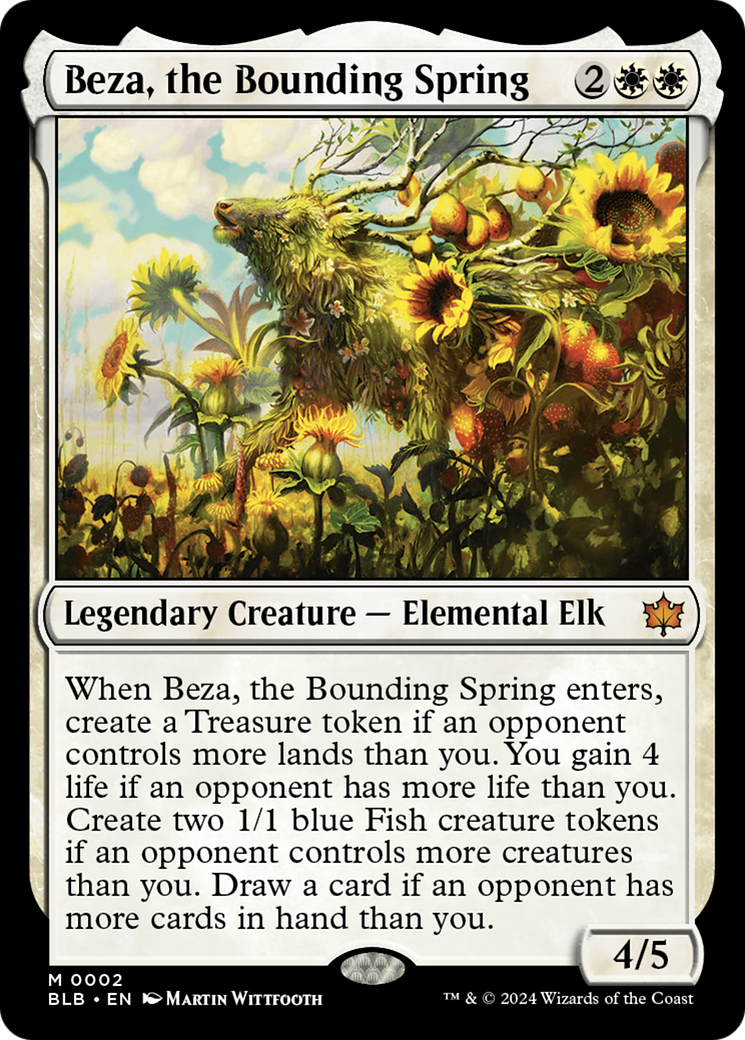 Beza, the Bounding Spring [Bloomburrow] | Boutique FDB TCG