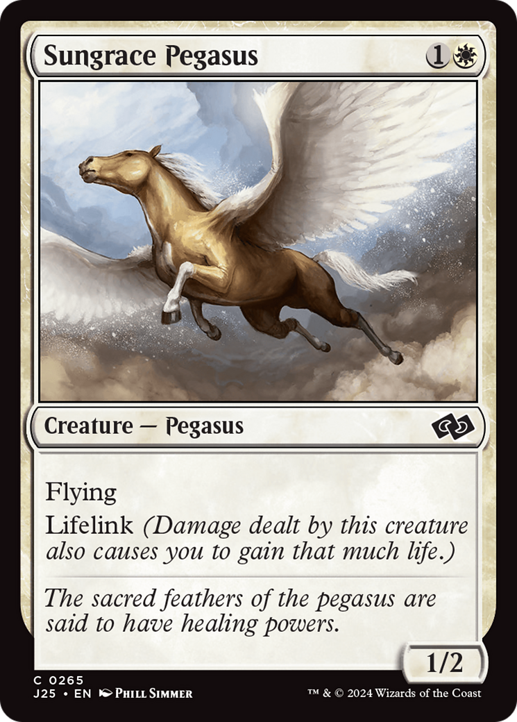 Sungrace Pegasus [Foundations Jumpstart] | Boutique FDB TCG