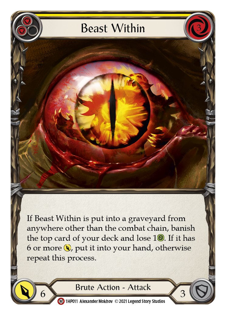 Beast Within [1HP011] (History Pack 1) | Boutique FDB TCG