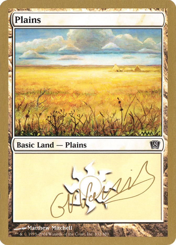 Plains (gn332) (Gabriel Nassif) [World Championship Decks 2004] | Boutique FDB TCG