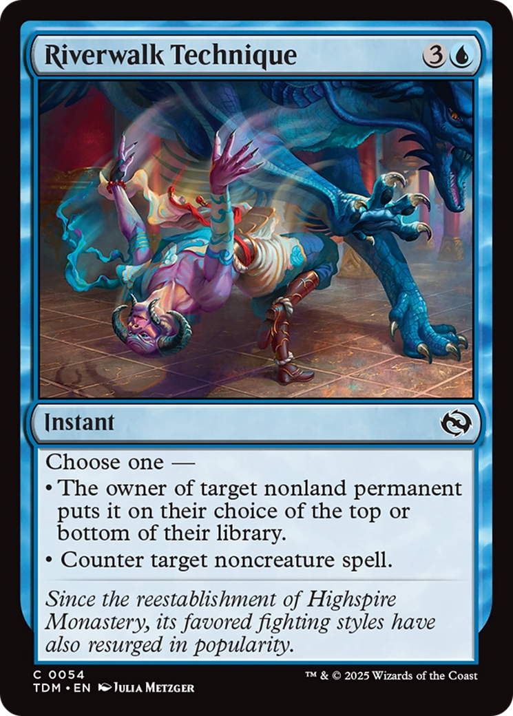 Riverwalk Technique [Tarkir: Dragonstorm] | Boutique FDB TCG