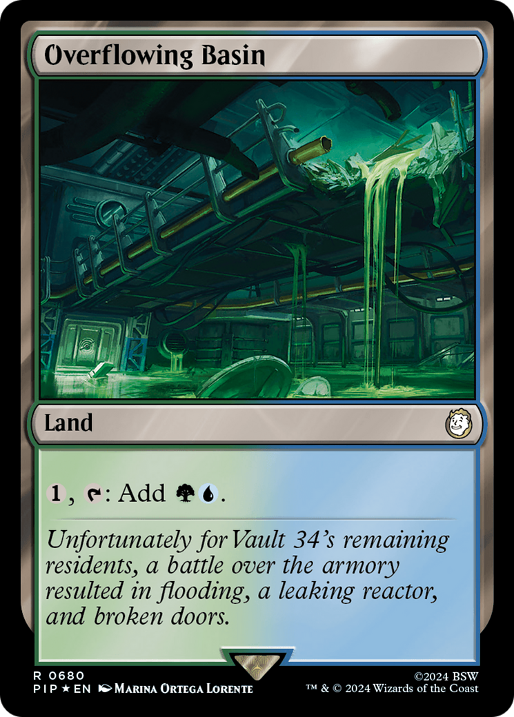 Overflowing Basin (Surge Foil) [Fallout] | Boutique FDB TCG