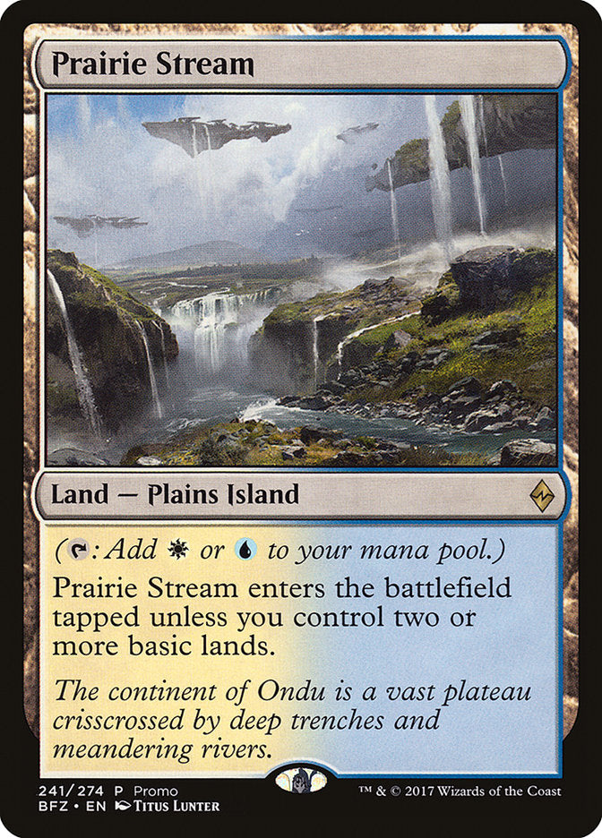 Prairie Stream (Promo) [Standard Showdown Promos] | Boutique FDB TCG