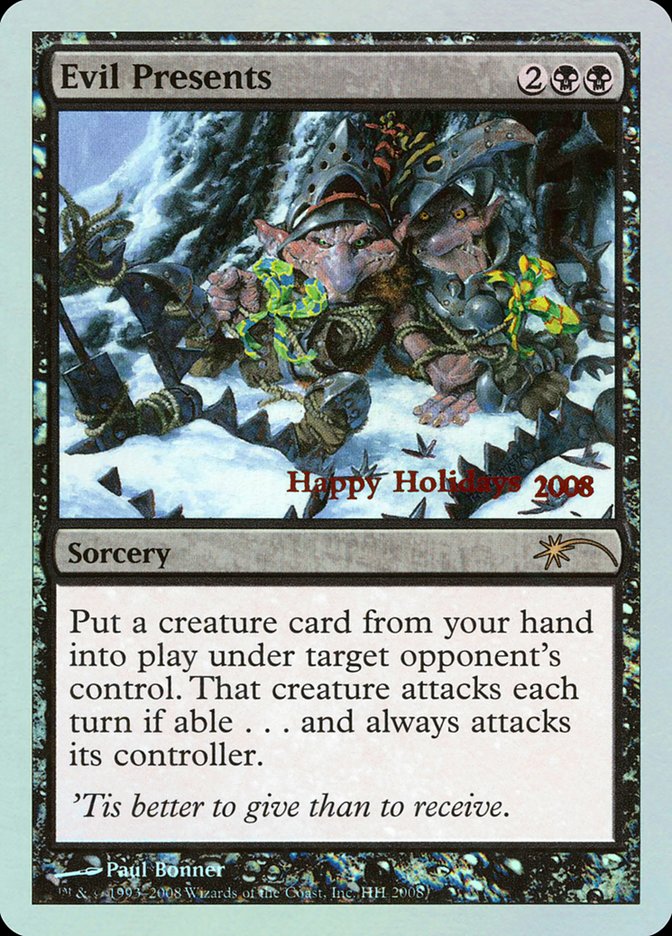 Evil Presents [Happy Holidays] | Boutique FDB TCG