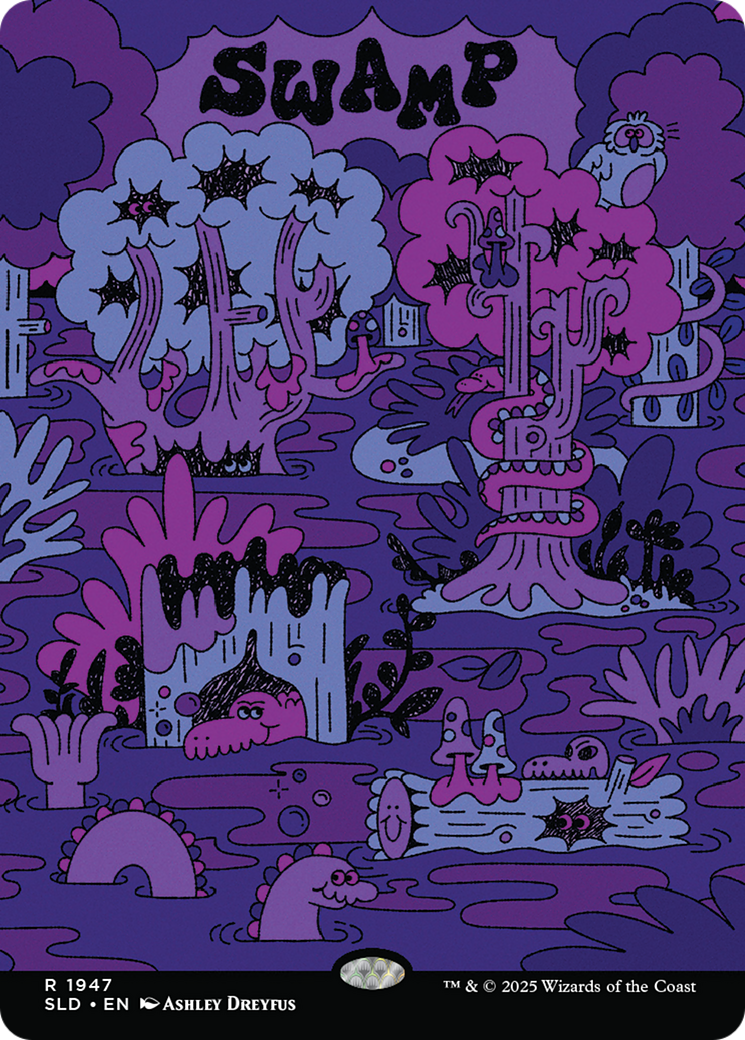 Swamp (1947) [Secret Lair Drop Series] | Boutique FDB TCG