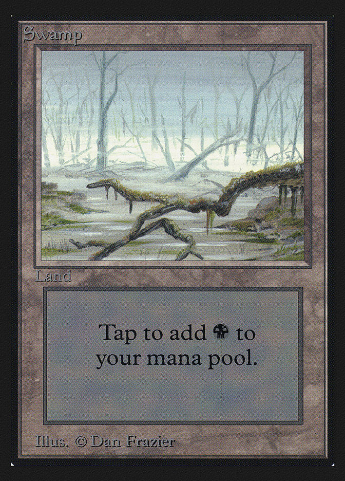 Swamp (White Fog in Trees) [International Collectors' Edition] | Boutique FDB TCG