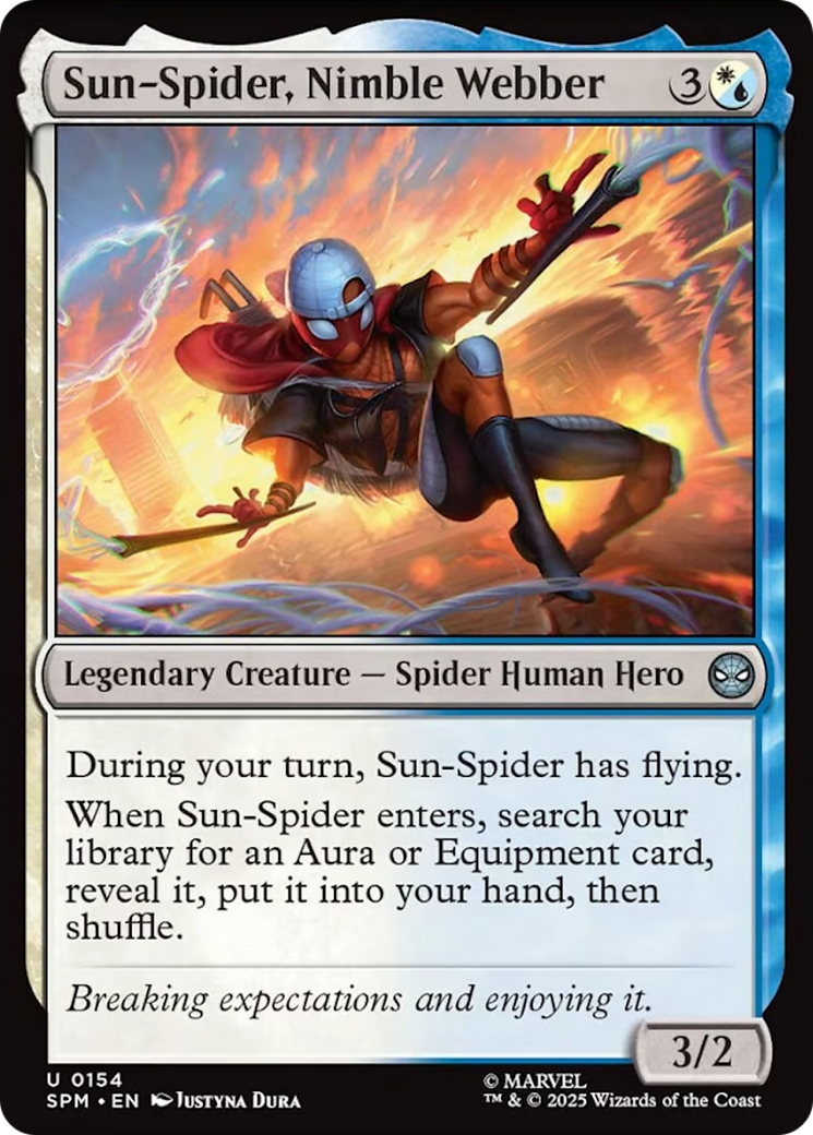 Sun-Spider, Nimble Webber [Marvel's Spider-Man] | Boutique FDB TCG
