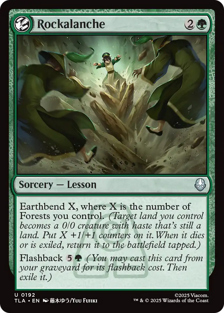 Rockalanche [Avatar: The Last Airbender] | Boutique FDB TCG