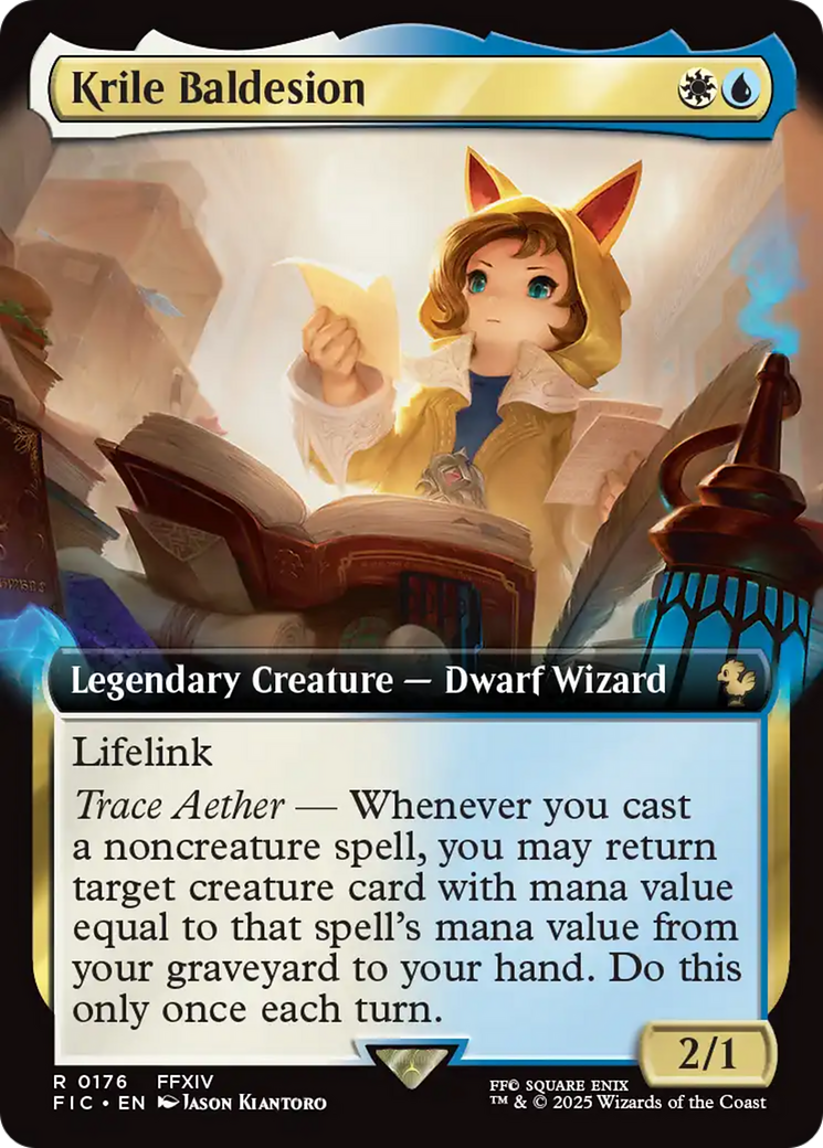 Krile Baldesion (Extended Art) [FINAL FANTASY Commander] | Boutique FDB TCG