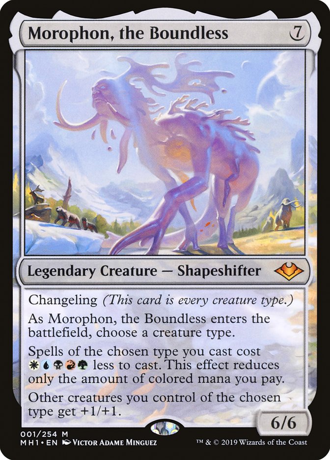 Morophon, the Boundless [Modern Horizons] | Boutique FDB TCG