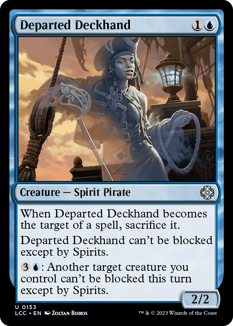 Departed Deckhand [The Lost Caverns of Ixalan Commander] | Boutique FDB TCG