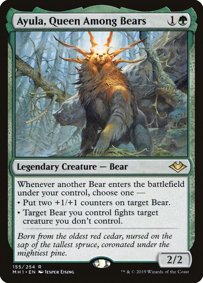 Ayula, Queen Among Bears [Modern Horizons] | Boutique FDB TCG