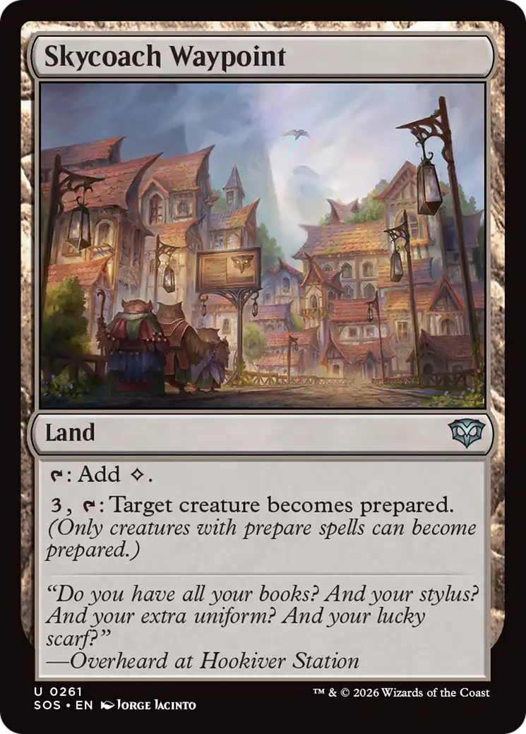 Skycoach Waypoint [Secrets of Strixhaven] | Boutique FDB TCG