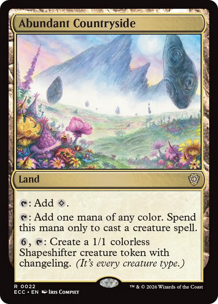 Abundant Countryside [Lorwyn Eclipsed Commander] | Boutique FDB TCG